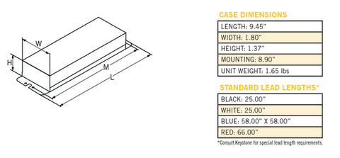 Keystone KTEB-275-UV-TP-PIC-SL Slimline 2xF96T12 Ballast - HPF